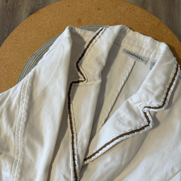 Chadwicks White Blazer - Picture 1 of 4